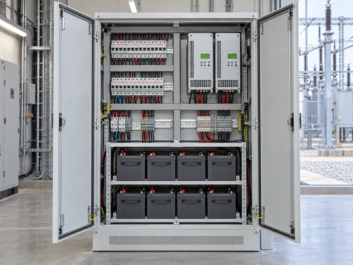 Auxiliary power cabinets — HOKE