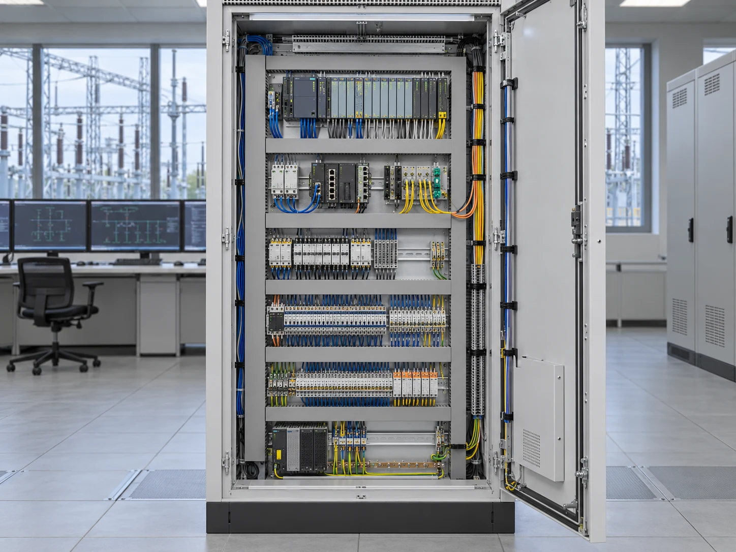 Telecontrol and signalling cabinets — HOKE